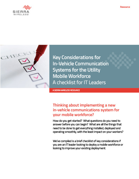 Key Considerations for In-Vehicle Communication Systems | Sierra Wireless