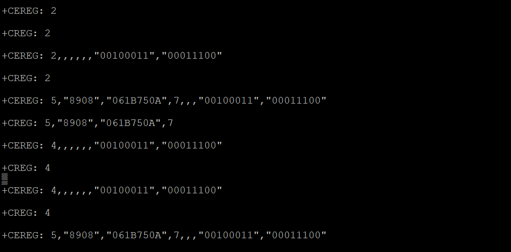 Figure 19 PuTTY terminal during PSM-2